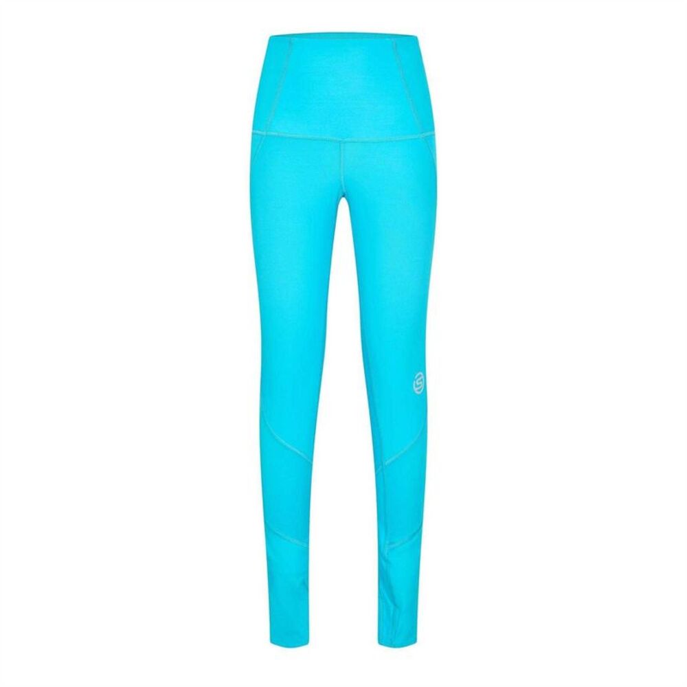 Skins Womens/Ladies Series-3 Skyscraper Performance Leggings / Blue